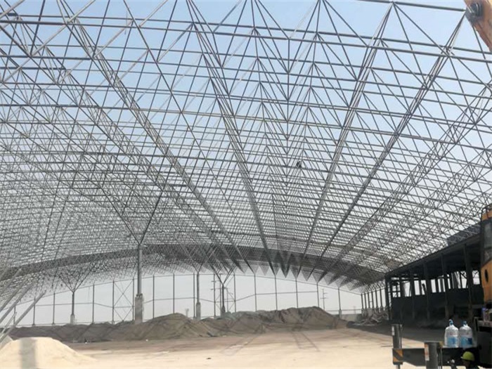 丹江口钢厂料仓网架工程